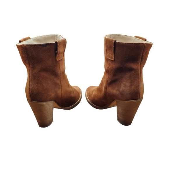 Aquatalia Brown Suede Boots Size: 6 - Picture 4 of 6